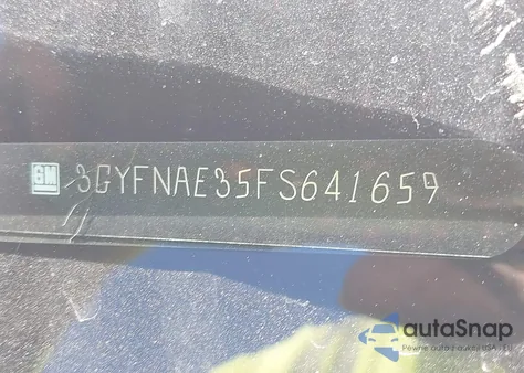 2015 Cadillac Srx Standard from USA, damaged, VIN 3GYFNAE35FS64165